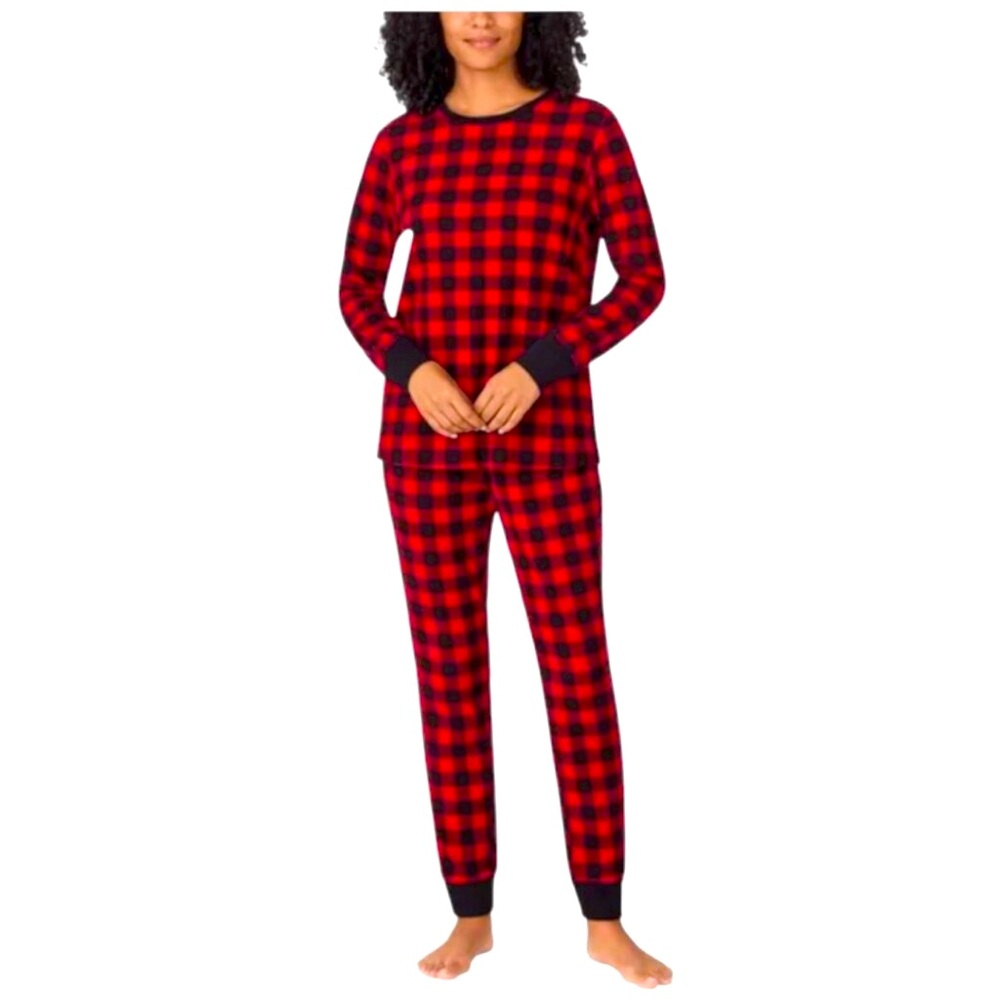 M: Midnight by Carole Hochman 2pc Pyjama PJ
Set Buffalo Plaid